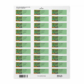 Vincent van Gogh,Lis Etiket (Full Sheet)
