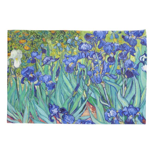 Vincent Van Gogh maakt levendige bloemen schildere Kussensloop (Achterkant)