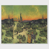 Vincent Van Gogh maanlandschap Cadeaupapier (Vlak)