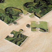 Vincent Van Gogh maanlandschap Legpuzzel (Zijkant)