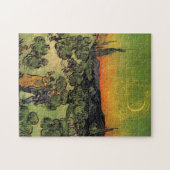 Vincent Van Gogh maanlandschap Legpuzzel (Horizontaal)