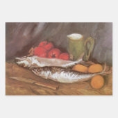Vincent van Gogh - Mackerels, Citroenen en Tomaten Inpakpapier Vel (Voorkant 3)