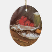 Vincent van Gogh - Mackerels, Citroenen en Tomaten Keramisch Ornament (Rechts)