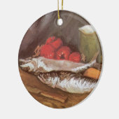 Vincent van Gogh - Mackerels, Citroenen en Tomaten Keramisch Ornament (Links)