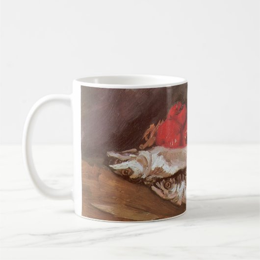 Vincent van Gogh - Mackerels, Citroenen en Tomaten Koffiemok (Links)