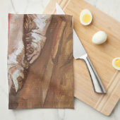 Vincent van Gogh - Mackerels, Citroenen en Tomaten Theedoek (Quarter Fold)