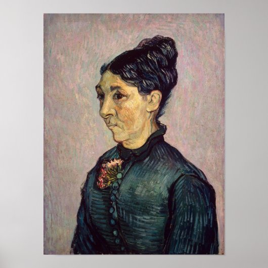 Vincent van Gogh | Madame Jeanne Lafuye Trabuc Poster (Voorkant)