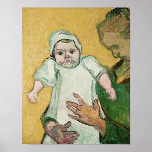 Vincent van Gogh | Madame Roulin en haar baby Poster (Voorkant)