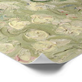 Vincent van Gogh | Mademoiselle Gachet in de tuin Poster (Hoek)