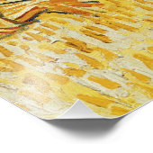 Vincent van Gogh, maïsoogst in de Provence Foto Afdruk (Hoek)