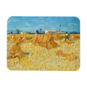 Vincent van Gogh, maïsoogst in de Provence Magneet (Horizontaal)