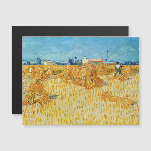 Vincent van Gogh, maïsoogst in de Provence Magnetische Uitnodiging
