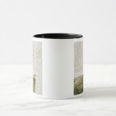 Vincent van Gogh | Man dat een harnas trekt Mok (Midden)