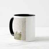 Vincent van Gogh | Man dat een harnas trekt Mok (Voorkant links)