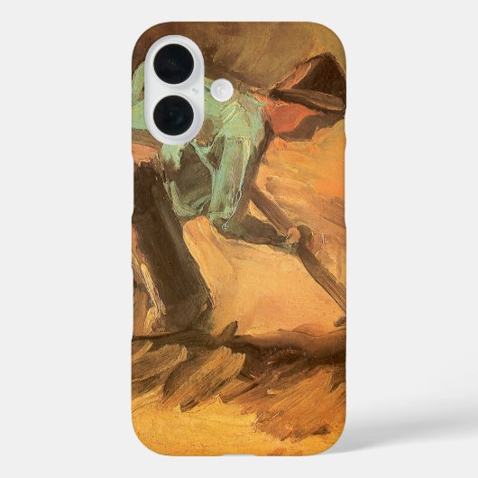 Vincent van Gogh - Man gebogen met stok of spade Case-Mate iPhone Case (Achterkant)