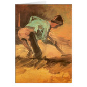 Vincent van Gogh - Man Stooping w Stick of Spade (Voorkant)