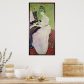 Vincent van Gogh Marguerite Gachet at the Piano Poster (Keuken)