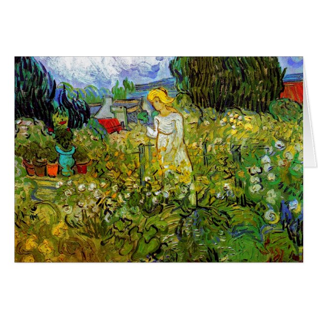 Vincent van Gogh - Marguerite gachet in de tuin (Voorkant Horizontaal)