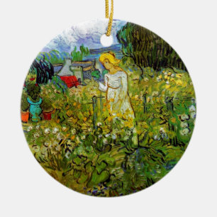 Vincent Van Gogh - Marguerite Gachet in de tuin Keramisch Ornament