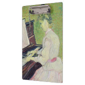 Vincent van Gogh | Marguerite Gachet op de Piano Klembord (Links)
