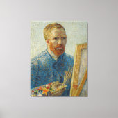 Vincent Van Gogh Master Artisan Self Portret Canvas Afdruk (Voorkant)