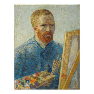 Vincent Van Gogh Master Artisan Self Portret Foto Afdruk