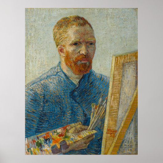 Vincent Van Gogh Master Artisan Self Portret Poster (Voorkant)