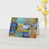 Vincent Van Gogh - Masterpieces Patchwork Kaart (Gele Bloem)