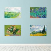 Vincent Van Gogh  Masterstukken Muurkunst Sets (Houten vloer)