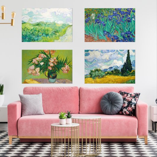 Vincent Van Gogh  Masterstukken Muurkunst Sets (Woonkamer)