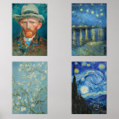 Vincent Van Gogh  Masterstukken Muurkunst Sets (Voorkant)