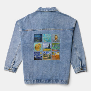 Vincent Van Gogh - Masterstuks Grid Denim Jacket