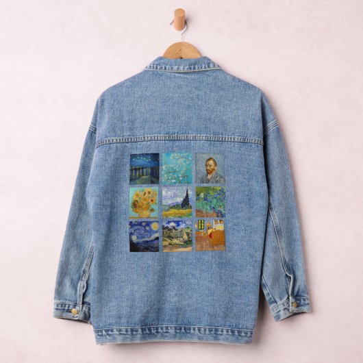 Vincent Van Gogh - Masterstuks Grid Denim Jacket (Hangar)