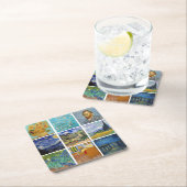 Vincent Van Gogh - Masterstuks Grid Kartonnen Onderzetters (Insitu)