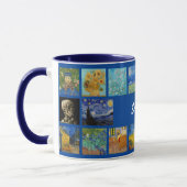 Vincent Van Gogh - Masterstuks Grid Mok (Links)