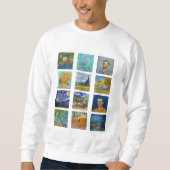 Vincent Van Gogh - Masterstuks Grid Trui (Voorkant)