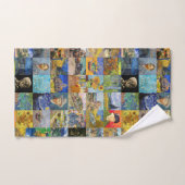 Vincent van Gogh - Masterstuks Mosaic Patchwork Bad Handdoek (Handdoek)