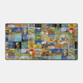 Vincent van Gogh - Masterstuks Mosaic Patchwork Bureaumat (Voorkant)