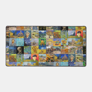 Vincent van Gogh - Masterstuks Mosaic Patchwork Bureaumat