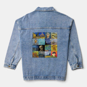 Vincent van Gogh - Masterstuks Mosaic Patchwork Denim Jacket