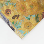 Vincent van Gogh - Masterstuks Mosaic Patchwork Fleece Deken (Hoek)