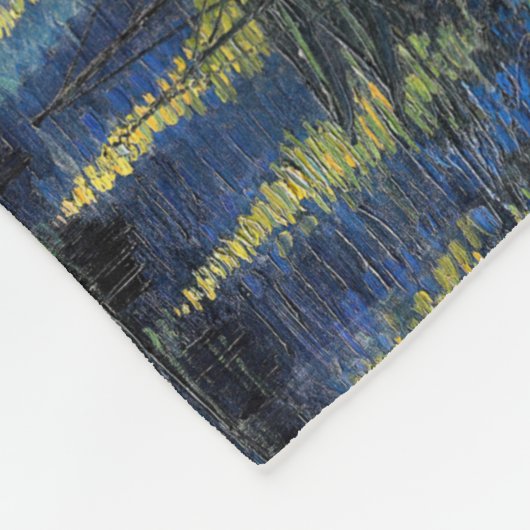 Vincent van Gogh - Masterstuks Mosaic Patchwork Fleece Deken (Hoek)