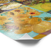 Vincent van Gogh - Masterstuks Mosaic Patchwork Foto Afdruk (Hoek)