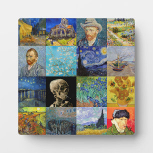 Vincent van Gogh - Masterstuks Mosaic Patchwork Fotoplaat