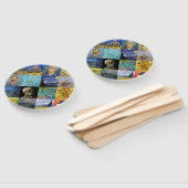 Vincent van Gogh - Masterstuks Mosaic Patchwork Handwaaier (Niet-gemonteerd)