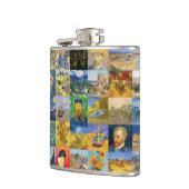 Vincent van Gogh - Masterstuks Mosaic Patchwork Heupfles (Links)