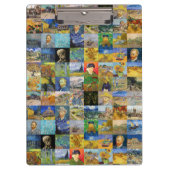 Vincent van Gogh - Masterstuks Mosaic Patchwork Klembord (Voorkant)