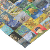 Vincent van Gogh - Masterstuks Mosaic Patchwork Korte Tafelloper (Hoek)