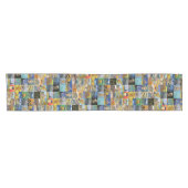 Vincent van Gogh - Masterstuks Mosaic Patchwork Korte Tafelloper (Horizontaal)