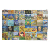 Vincent van Gogh - Masterstuks Mosaic Patchwork Kussensloop (Achterkant)